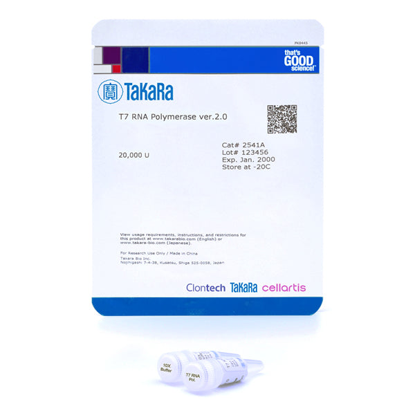 T7 RNA Polymerase ver.2.0 2541A - mRNA and cDNA synthesis - Takara Bio
