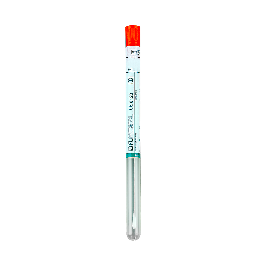 Swab in Polypropylene Test Tube 12x150 mm (aluminium) (26062)