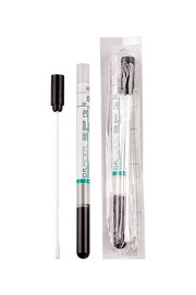 Swab Plastic Stick with Rayon Tip in Polypropylene Test Tube 12x150 mm with Stuart Transport Medium and Charcoal (26070)
