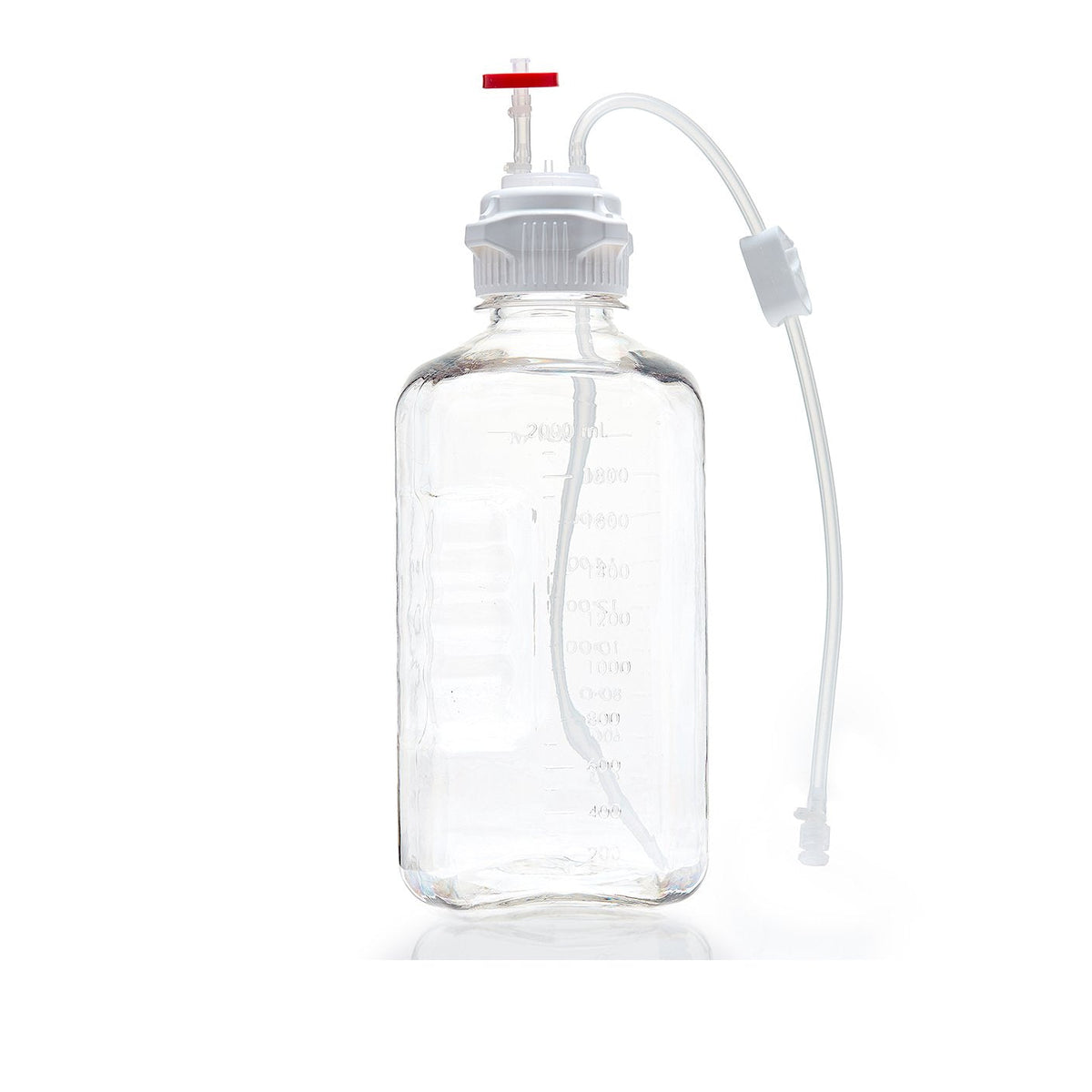 EZBio® MTO 2L Bottle Assembly, 53B VersaCap®, 10/cs (438-0307-FLS) — Foxx Life Sciences