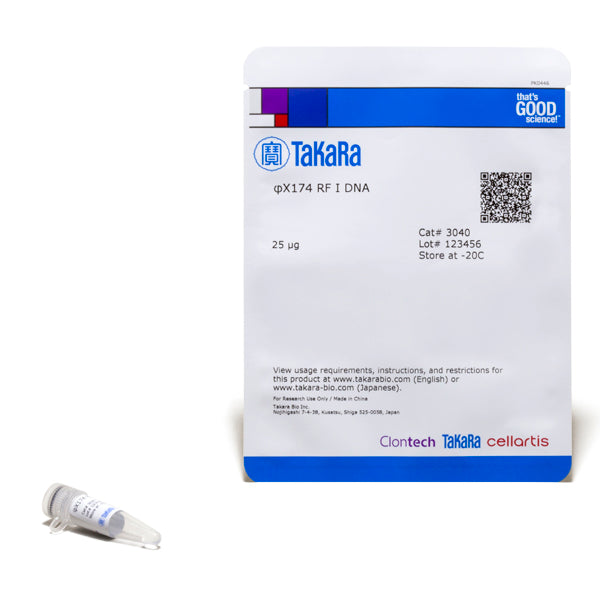 PhiX174 RF I DNA 3040 - Cloning - Takara Bio