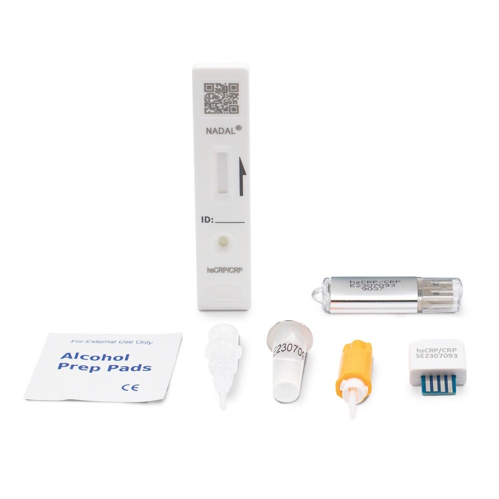 NADAL CRP / hsCRP Whole C-Reactive Protein Test (FIA), 25 Tests (3240200)