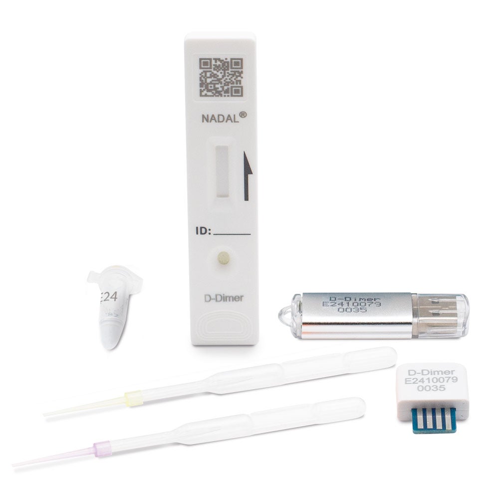 NADAL D-Dimer Test Kit (FIA), 25 Tests (3240207)