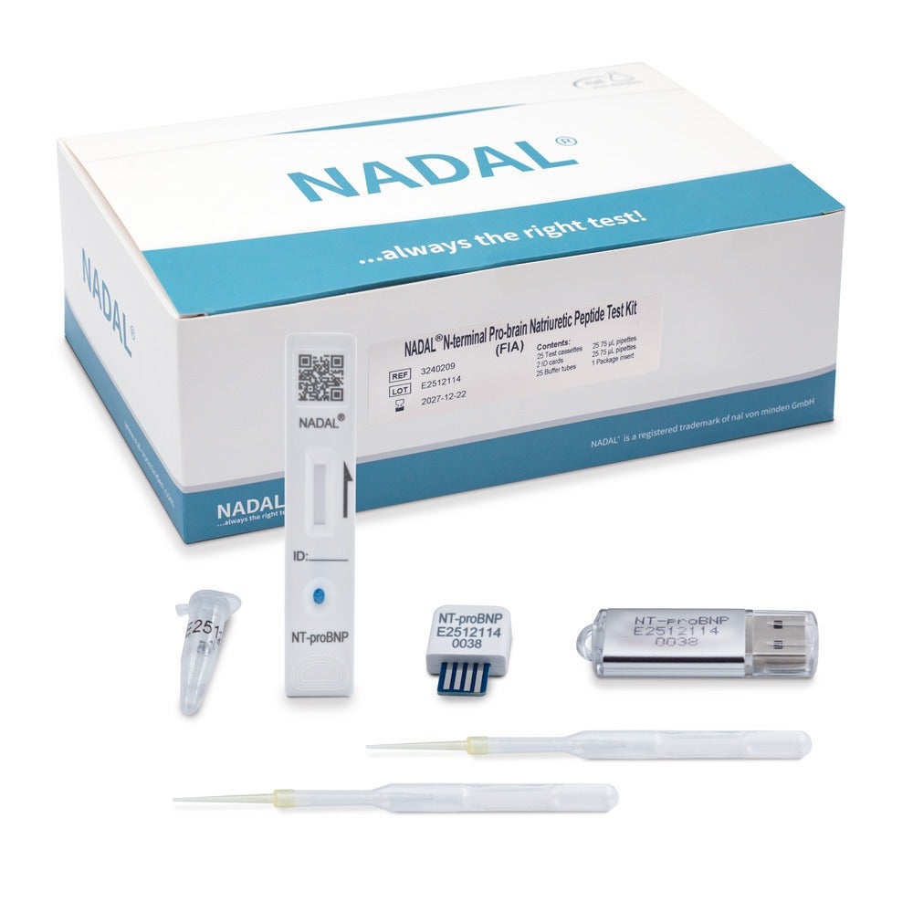 NADAL NT-proBNP Test Kit (FIA), 25 Tests (3240209)