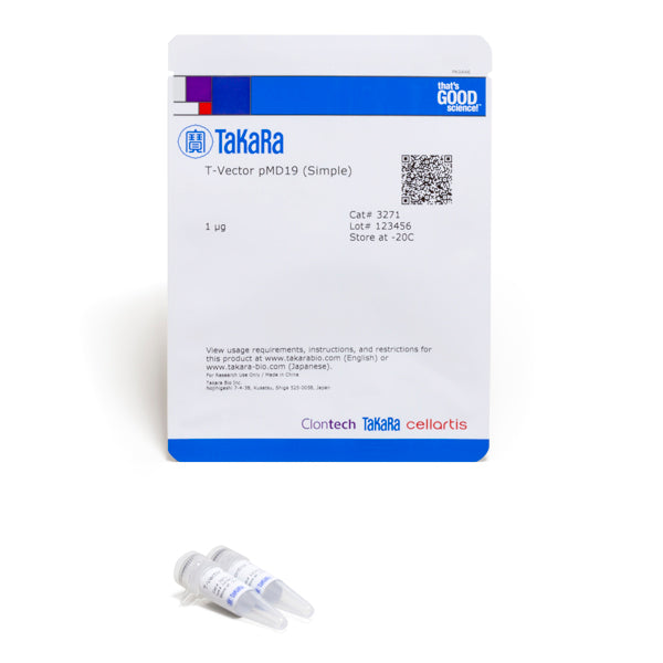 T-Vector pMD™19 (Simple) 3271 - Cloning - Takara Bio
