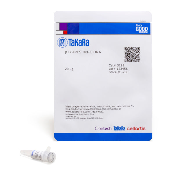 pT7-IRES His-C DNA 3291 - Protein research - Takara Bio