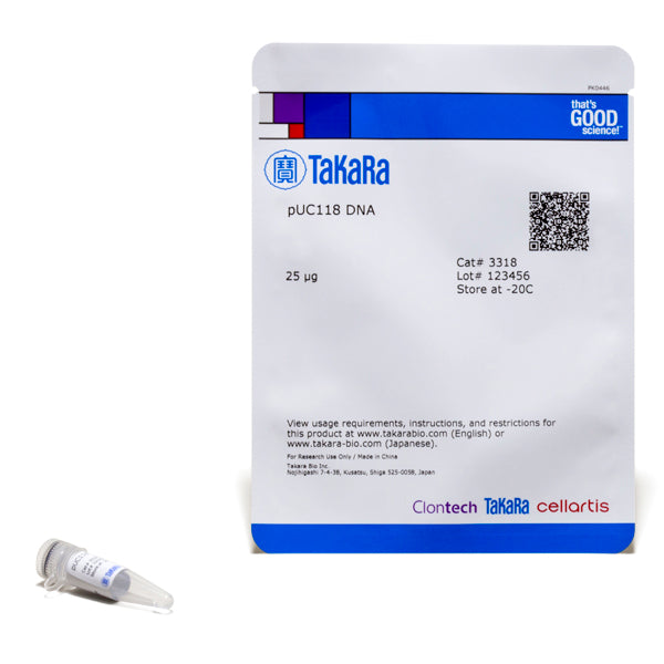 pUC 118 DNA 3318 - Cloning - Takara Bio