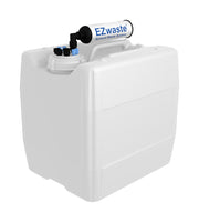 EZwaste® UN/DOT Container, VersaCap® S70, 4x 1/8" + 4x 1/4" Ports (332-AB16-OEM) — Foxx Life Sciences