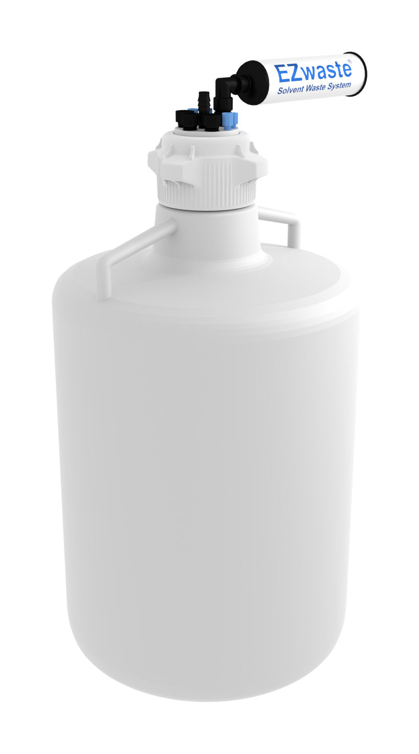 EZwaste® HD Solvent Waste System, 20 L, VersaCap 83B (332-D412-OEM) — Foxx Life Sciences