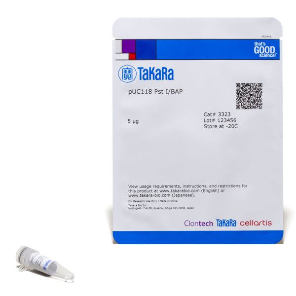 pUC 118 Pst I/BAP 3323 - Cloning - Takara Bio