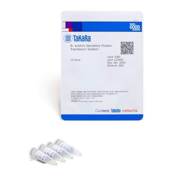 B. Subtilis Secretory Protein Expression System 3380 - Protein research - Takara Bio