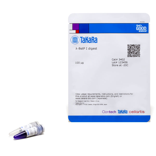 Lambda-BstP I Digest 3402 - Cloning - Takara Bio