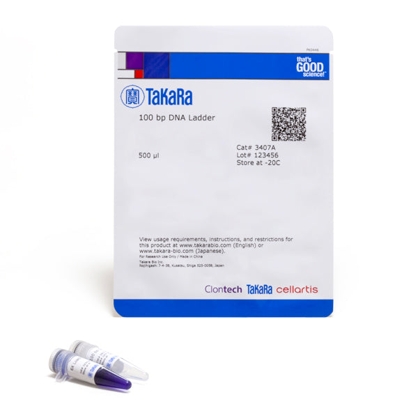 100 bp DNA Ladder 3407A - Cloning - Takara Bio