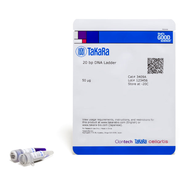 20 bp DNA Ladder 3409A - Cloning - Takara Bio