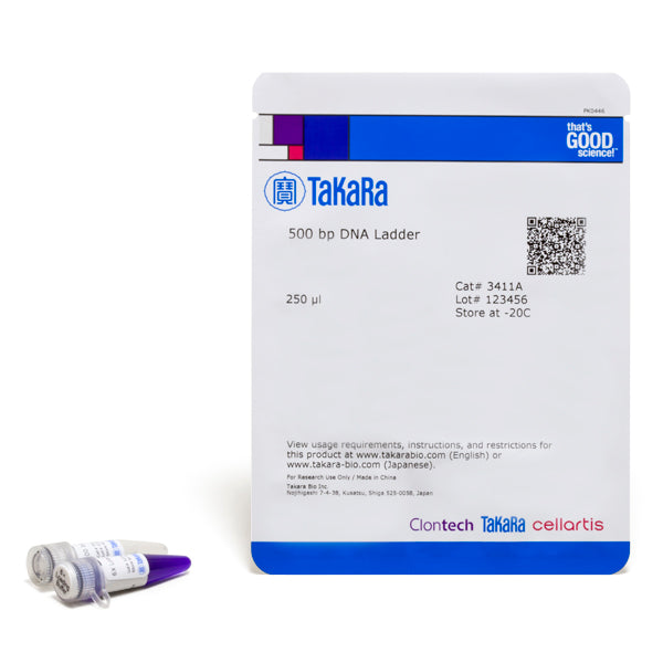 500 bp DNA Ladder 3411A - Cloning - Takara Bio