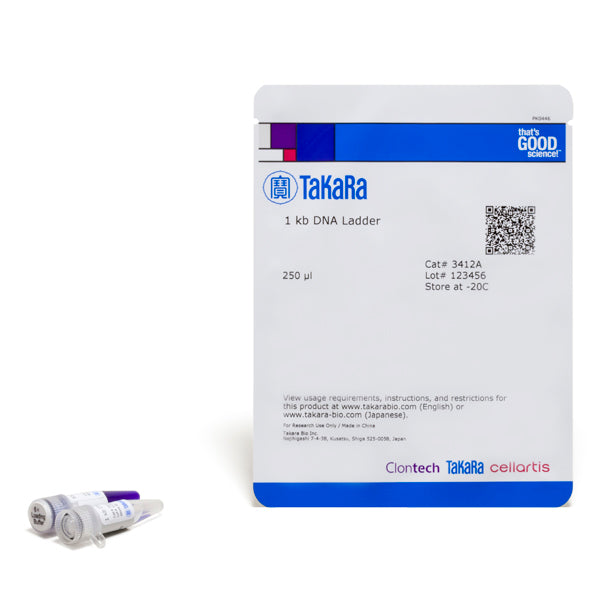 1 kb DNA Ladder 3412A - Cloning - Takara Bio