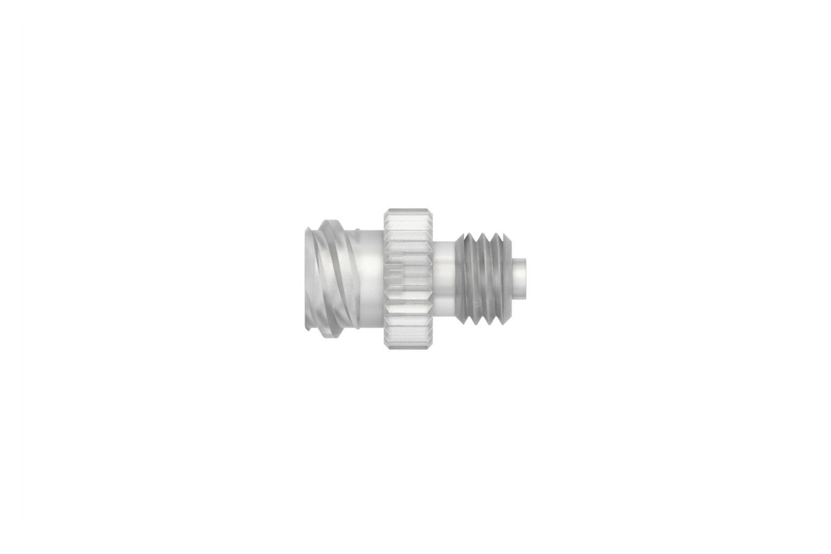 Male 1/4"-28 (HV) to Female Luer Adapter 35031 - Valves Fittings & Tubing - Hamilton Company