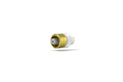 Male 1/4"-28 (HV) to Male Luer Lock Adapter 35033 - Valves Fittings & Tubing - Hamilton Company