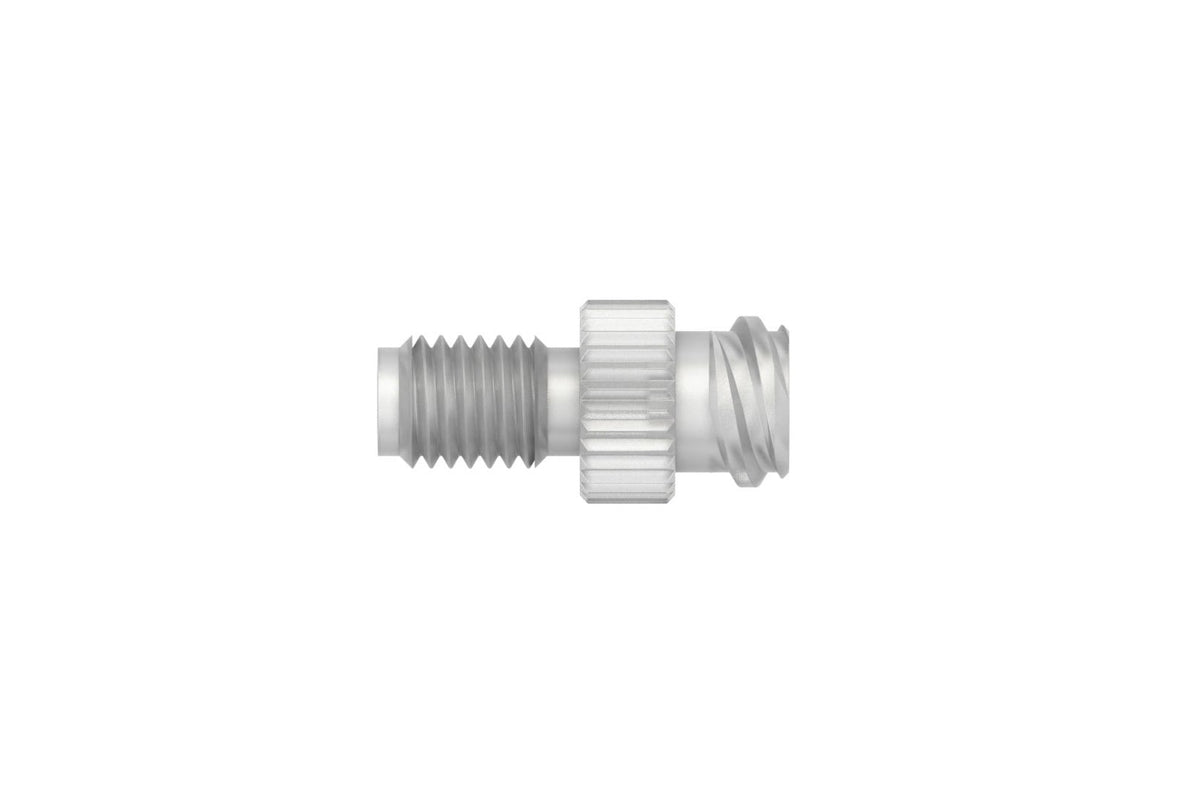 Male 1/4"-28 (IS) to Female Luer Adapter 35071 - Valves Fittings & Tubing - Hamilton Company