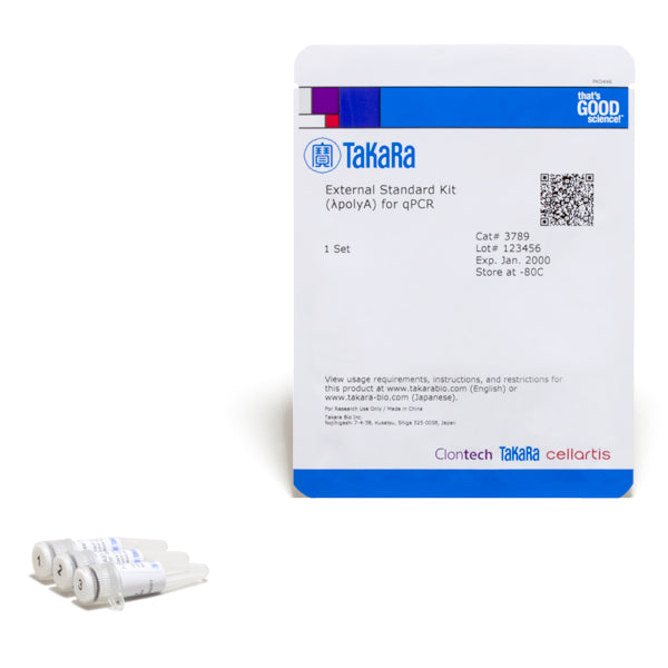 External Standard Kit (Lambda PolyA) for qPCR 3789 - Real-time PCR - Takara Bio