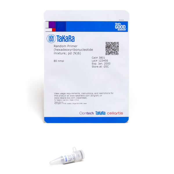 Random Primer (hexadeoxyribonucleotide mix: pd(N)6) 3801 - Cloning - Takara Bio