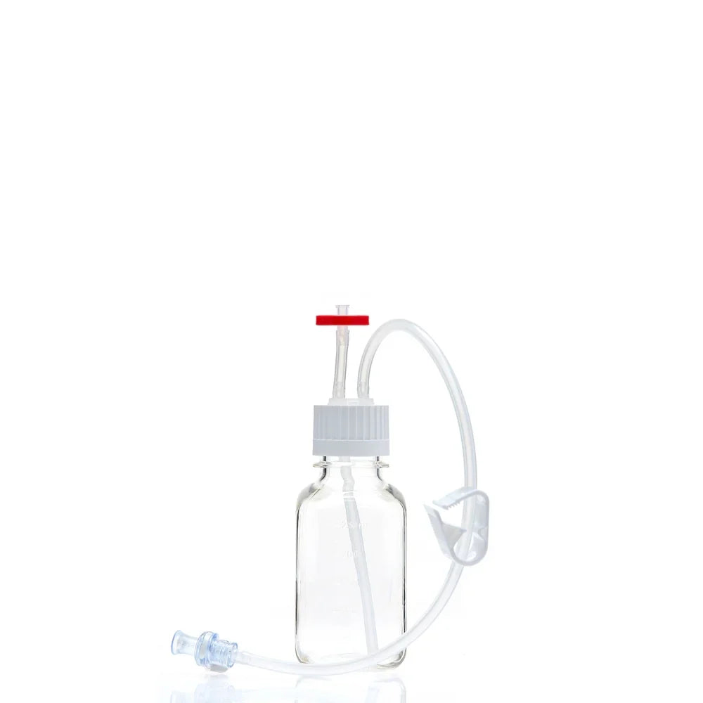 EZBio® MTO 250mL Bottle Assembly with molded Silicone Adapter, 38-430 VersaCap®, 10/CS (437-E004-FLS) — Foxx Life Sciences