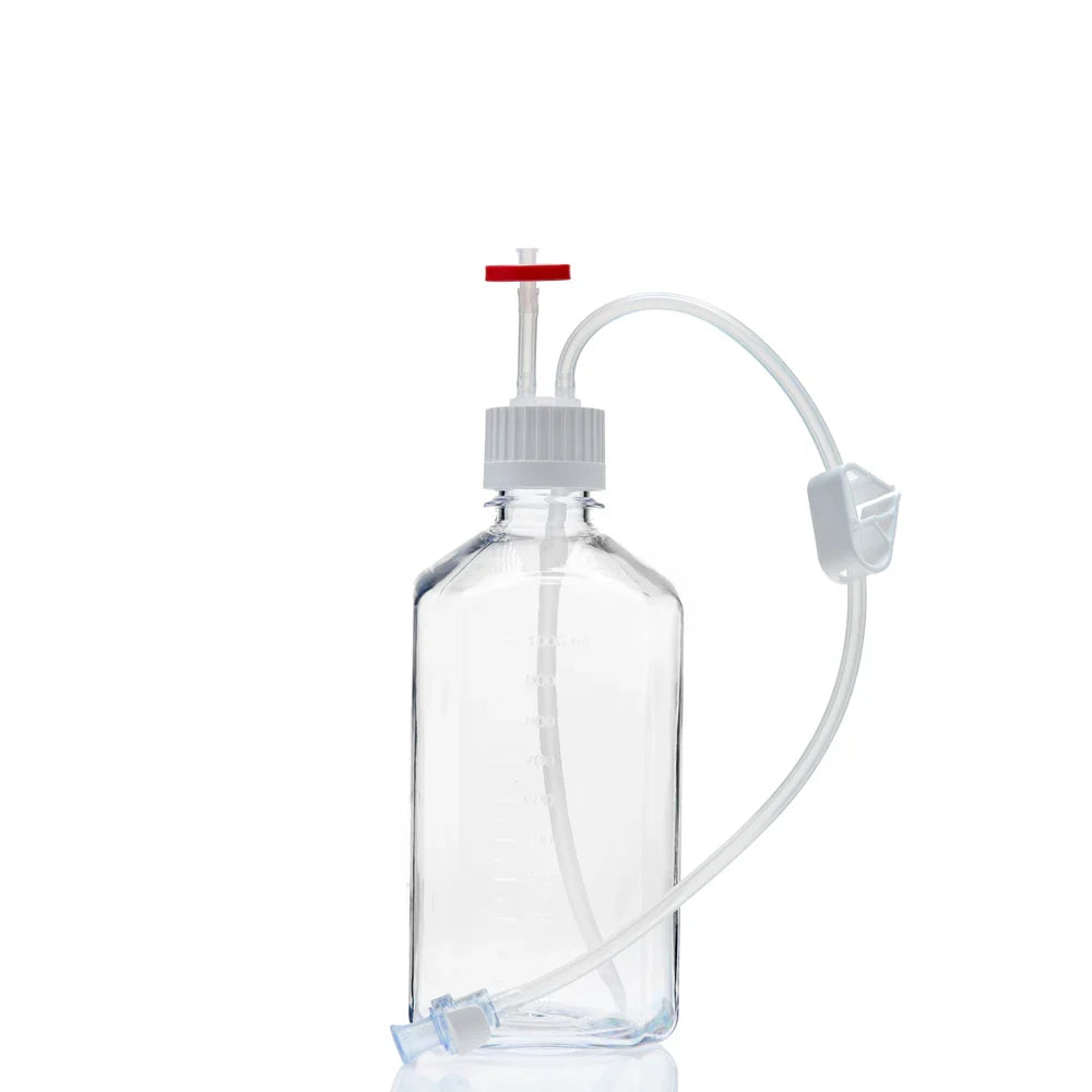 EZBio® MTO 1L Bottle Assembly with molded Silicone Adapter, 38-430 VersaCap®, 10/CS (437-E006-FLS) — Foxx Life Sciences