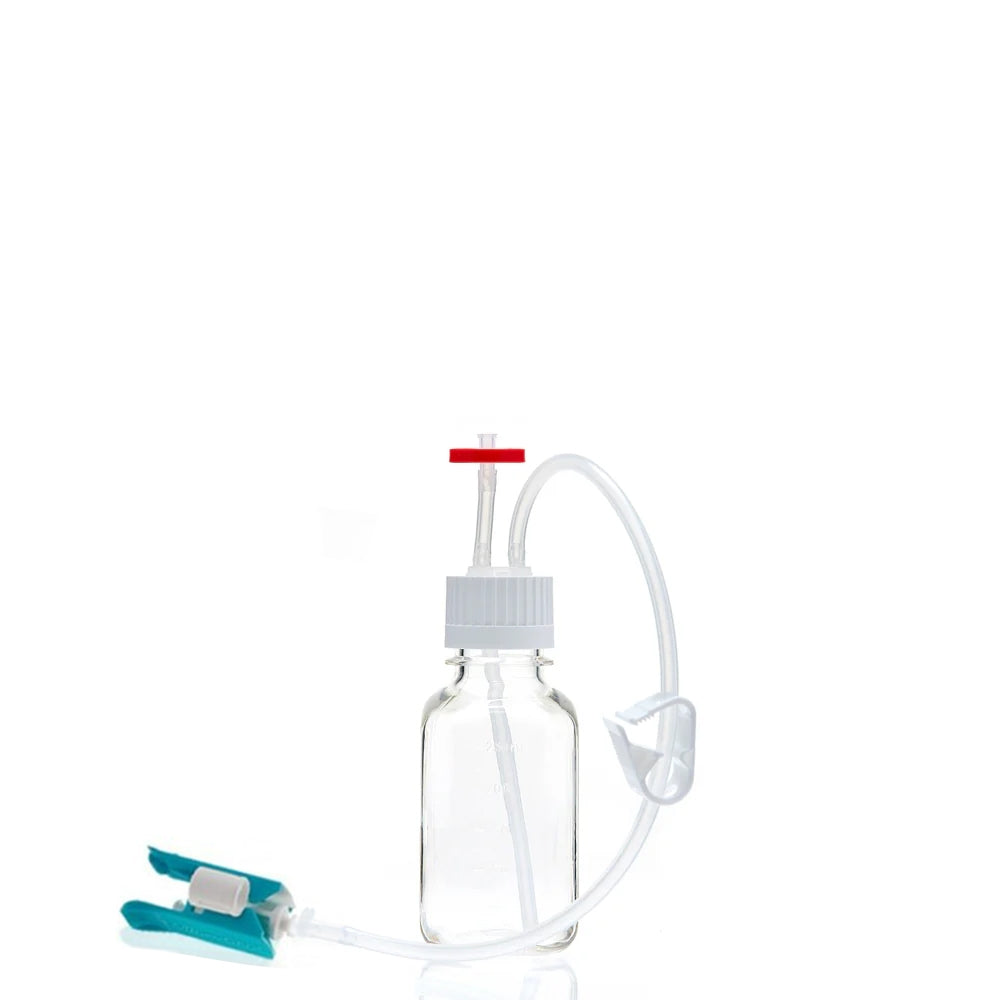 EZBio® MTO 250mL Bottle Assembly with molded Silicone Adapter, 38-430 VersaCap®, 10/CS (437-E004-FLS) — Foxx Life Sciences