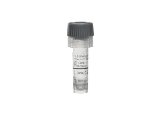 MiniCollect® TUBE 0.5 ml FX Sodium Fluoride / Potassium Oxalate - Capillary Blood Collection - Greiner Bio-One (450541)