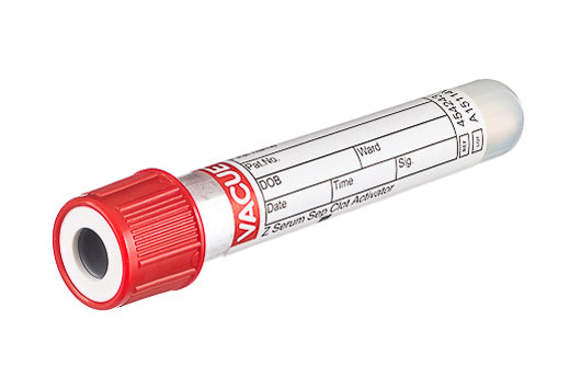 VACUETTE® TUBE 2.5 ml CAT Serum Separator Clot Activator - Venous Blood Collection - Greiner Bio-One (454243)