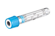VACUETTE® TUBE, 9NC COAGULATION SODIUM CITRATE 3.2%, SANDWICH TUBE, NON-RIDGED - 2 ml / 13x75 Blue Cap-White Ring - Greiner Bio-One (454322)