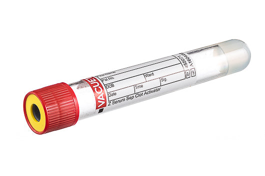 VACUETTE® TUBE 8 ml CAT Serum Separator Clot Activator - Venous Blood Collection - Greiner Bio-One (455071)