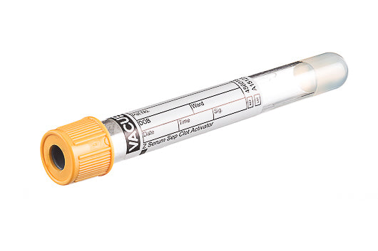 VACUETTE® TUBE 5 ml CAT Serum Separator Clot Activator - Venous Blood Collection - Greiner Bio-One (456018)