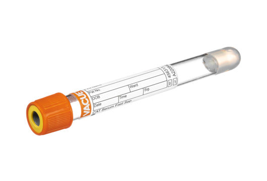 VACUETTE® TUBE 5 ml CAT Serum Fast Separator - Venous Blood Collection - Greiner Bio-One (456313)