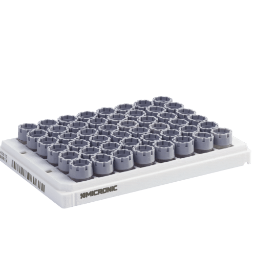 1.00ml Screw Cap Tubes with External Thread Flat bottom - Sample Storage Tubes - Micronic