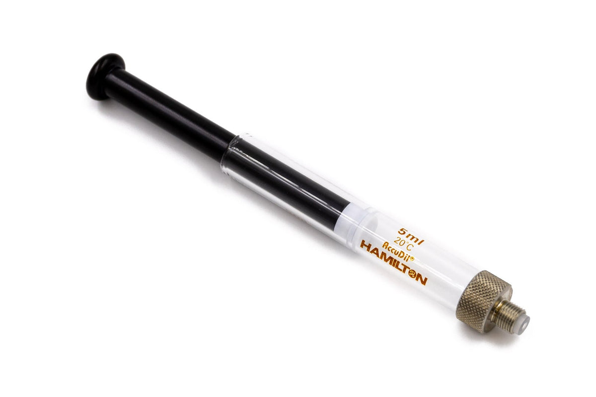 5 mL, Gastight Syringe, AccuDil® (AD) 201300 - Lab Syringes - Hamilton Company