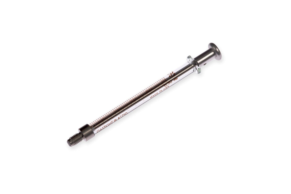 500 µL, Gastight Instrument Syringe, ChemSeal (C) 81262 - Lab Syringes - Hamilton Company
