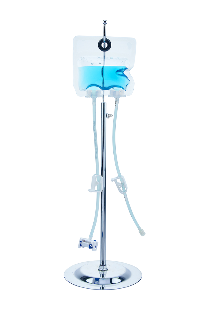 EZBio® Ultra bag Assembly, 50 mL, PE Bag, 2x 1/8" port, TPE Tubing, Sterile, 20/CS (66P-00022N-FLS) — Foxx Life Sciences