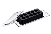CELLVIEW CELL CULTURE SLIDE, PS, 75/25 MM, GLASS BOTTOM, 10 COMPARTMENTS, STERILE - Advanced TC / 5 pcs./tray - Greiner Bio-One (543979)