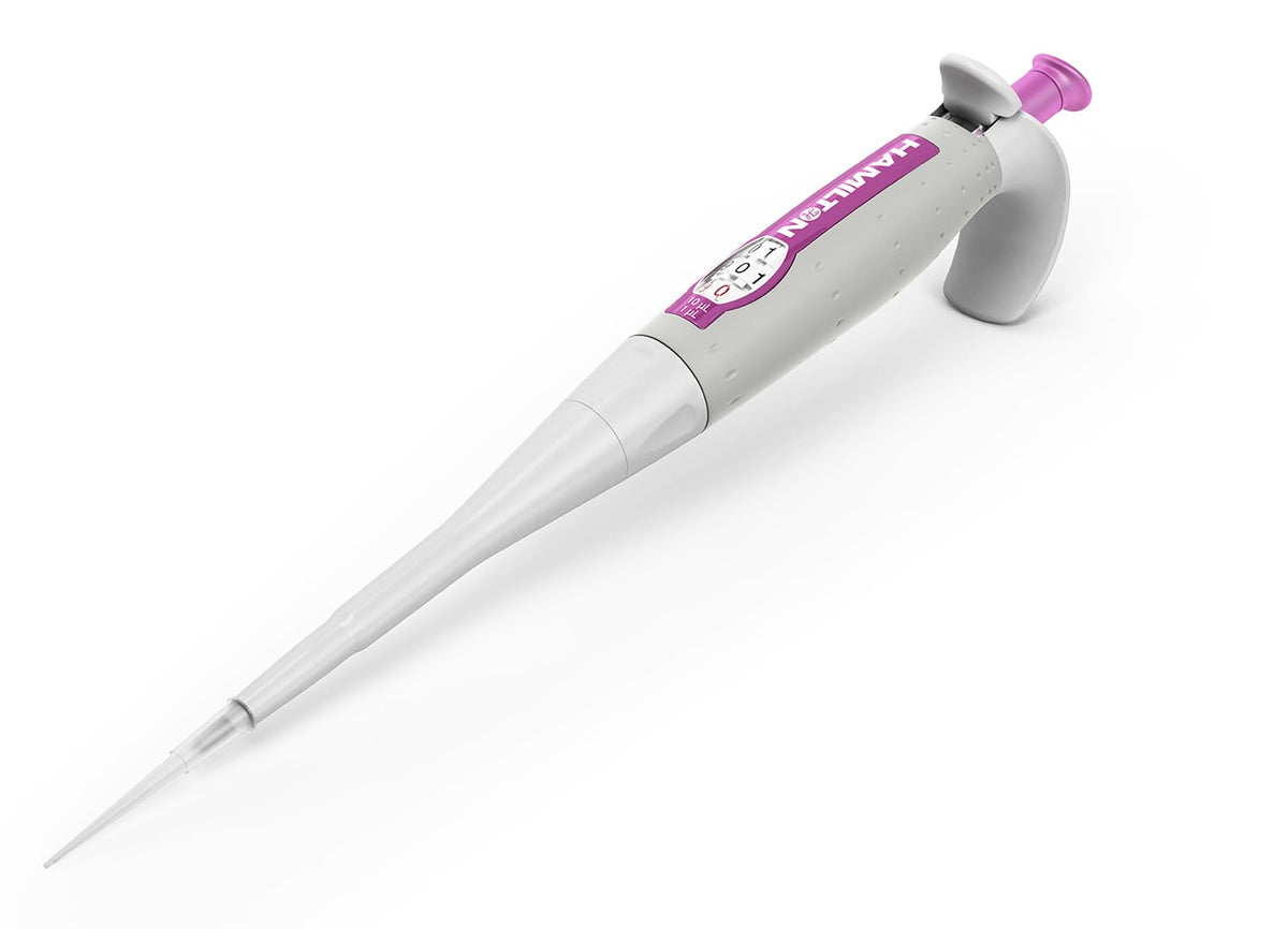 Single Channel Adjustable Volume SoftGrip Pipette 55019-32 - Benchtop & Handheld Solutions - Hamilton Company