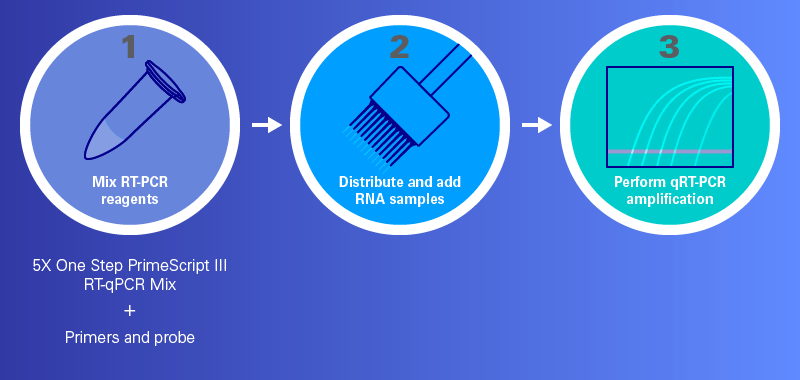 5X One Step PrimeScript™ III RT-qPCR Kit, no ROX, GPR XU0002 - Real-time PCR - Takara Bio