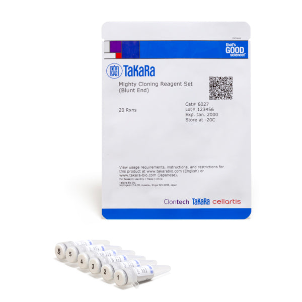 Mighty Cloning Reagent Set (Blunt End) 6027 - Cloning - Takara Bio