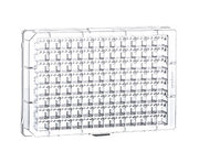 CRYSTALQUICK RW PLATE, 96 WELL, ROUND WELLS - COC / Lbr, Concave Bottom - Greiner Bio-One (609820)