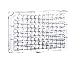 CRYSTALQUICK RW PLATE, 96 WELL, ROUND WELLS - COC / Lbr, Concave Bottom - Greiner Bio-One (609820)