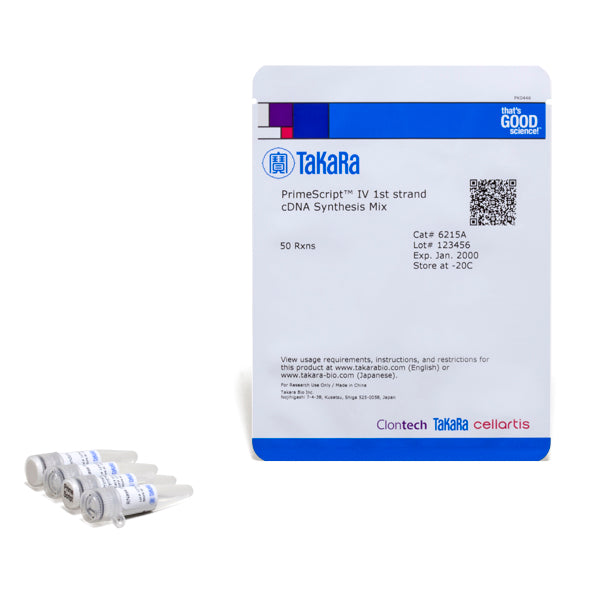 PrimeScript™ IV 1st strand cDNA Synthesis Mix 6215A - mRNA and cDNA synthesis - Takara Bio