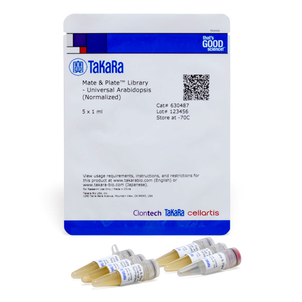 Mate & Plate™ Library - Universal Arabidopsis (Normalized) 630487 - Protein research - Takara Bio
