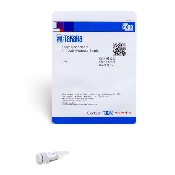c-Myc Monoclonal Antibody-Agarose Beads 631208 - Protein research - Takara Bio