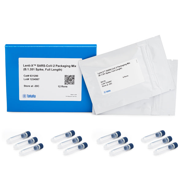 Lenti-X™ SARS-CoV-2 Packaging Mix (B.1.351 Spike, Full Length) 631290 - COVID-19 research - Takara Bio