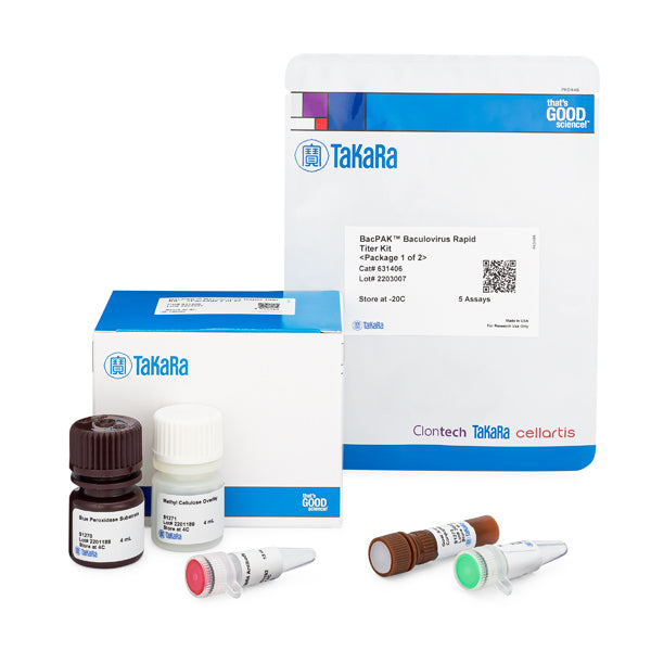 BacPAK™ Baculovirus Rapid Titer Kit 631406 - Protein research - Takara Bio