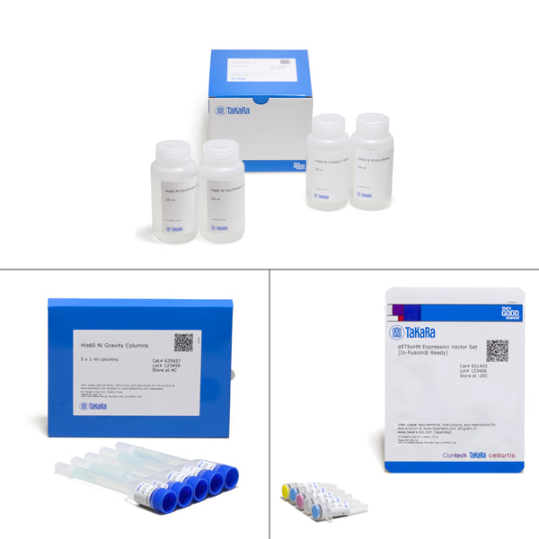 pET Express & Purify Kit—His60 (In-Fusion® Ready) 631428 - Protein research - Takara Bio